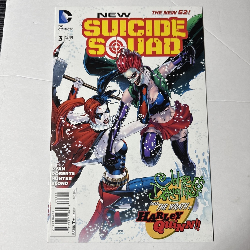 New Suicide Squad 3A Roberts DC Comics 2014 Harley Quinn Joker Daughter FN 6.0